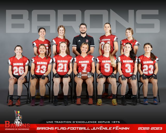 Barons Flag Football Juvénile Féminin 