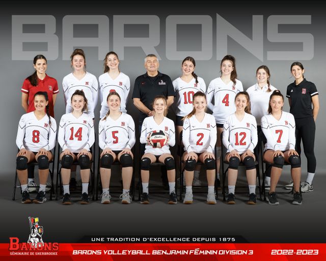 Barons Volleyball Benj Féminin D3 